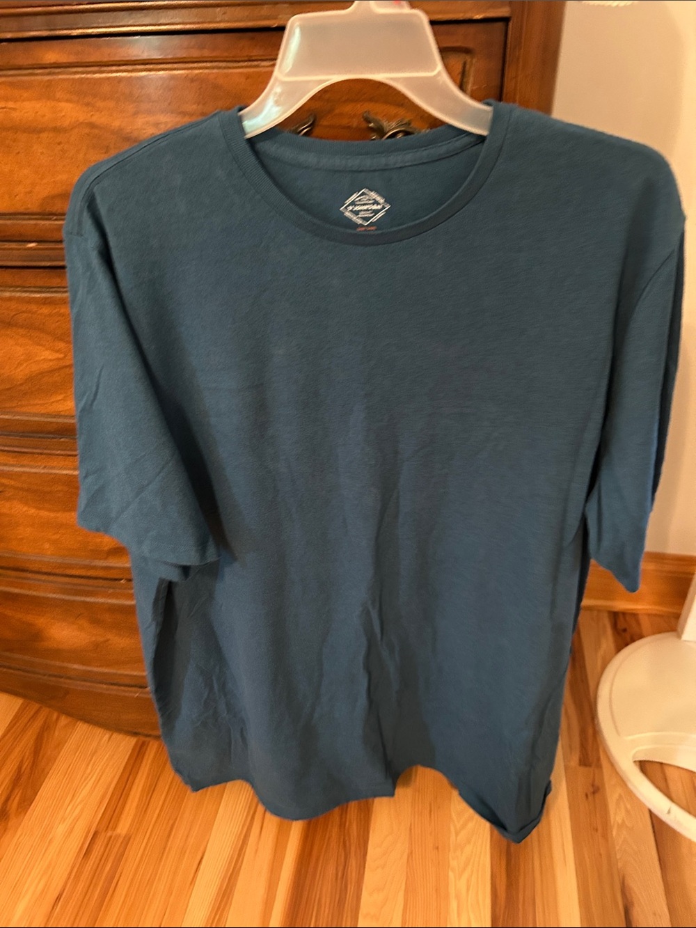 St. John's Bay Men's Short Sleeve Crew Tee in Teal